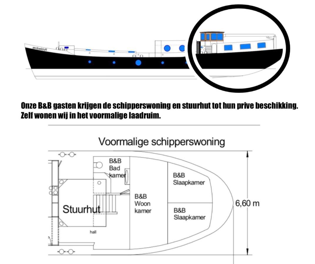 B&B Woonschip Robbedoes Amersfoort Luaran gambar